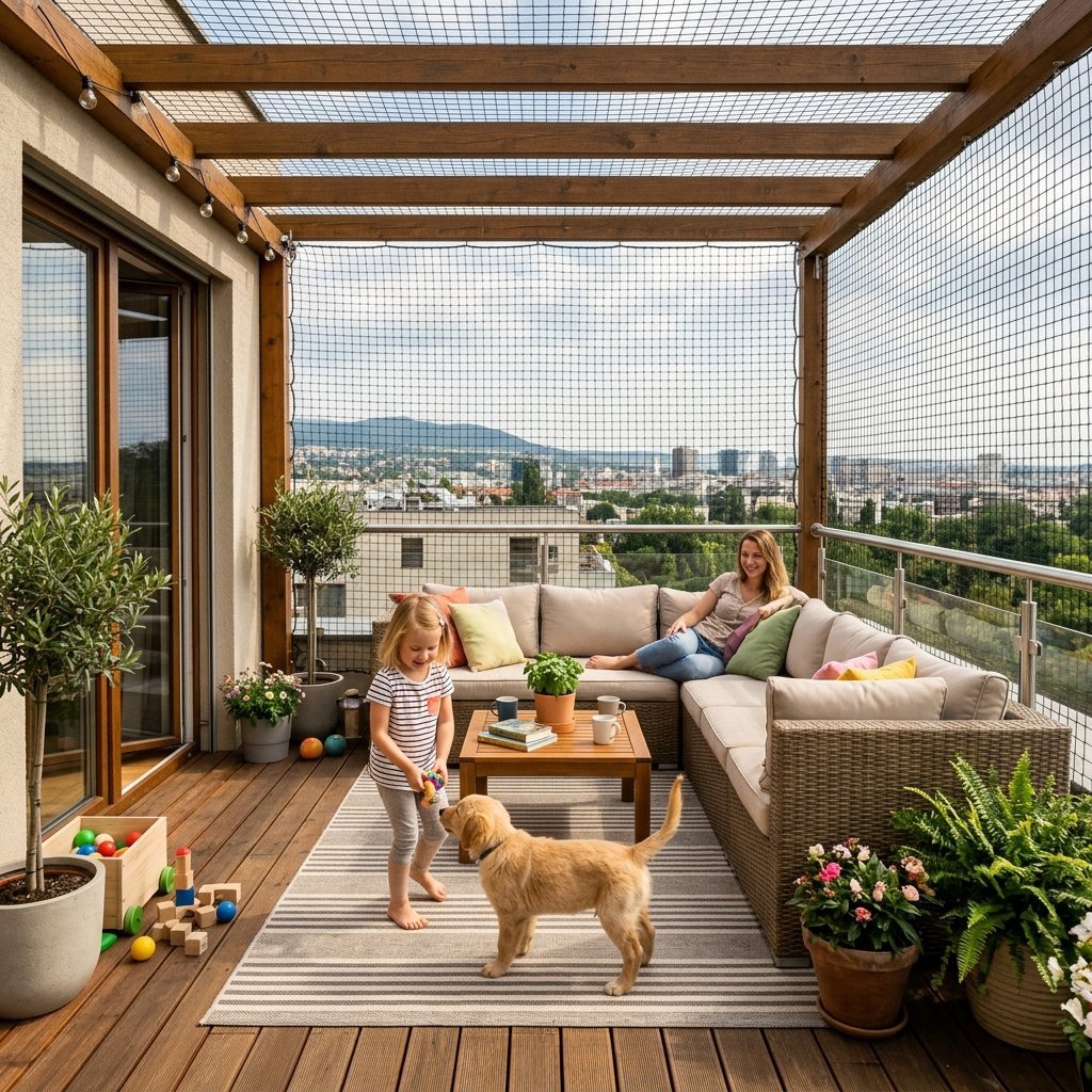 Terrace Safety Nets